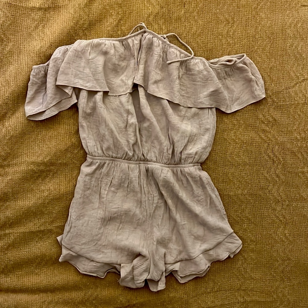 High neck Romper